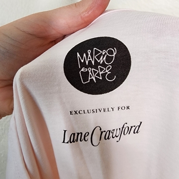 Mario Carpe X Lane Crawford Pink Ice Cream Tee S - Picture 5 of 8